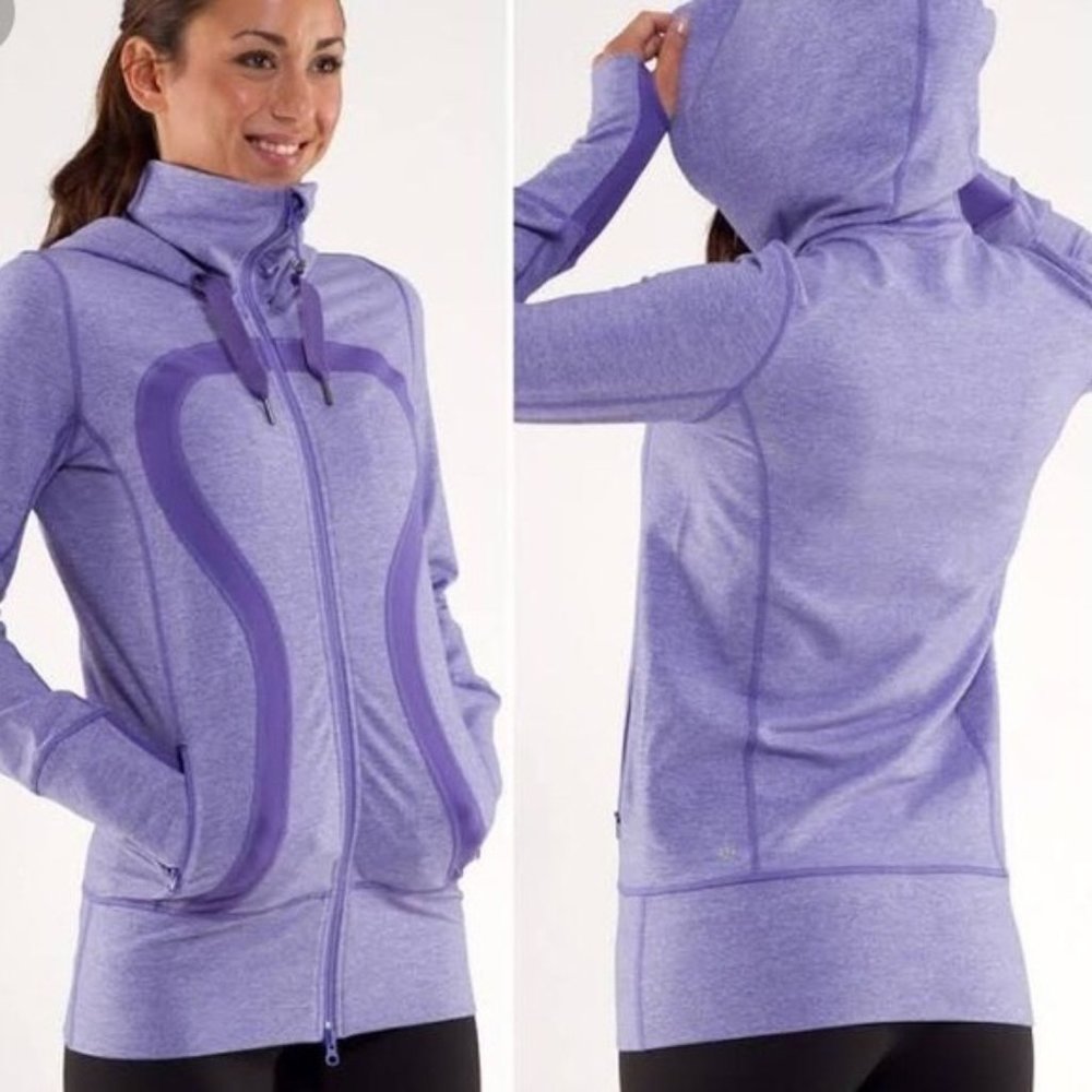 Lululemon Stride Jacket Heathered Purple